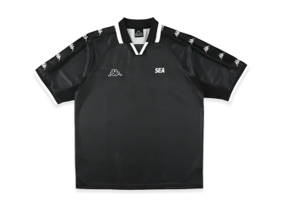 WIND AND SEA x KAPPA Game S/S Shirt "Black"