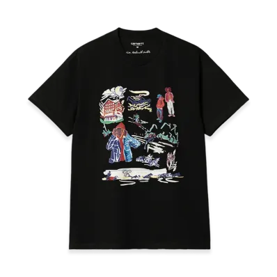 Carhartt WIP Ollie Mac Chalet T-Shirt "Black"