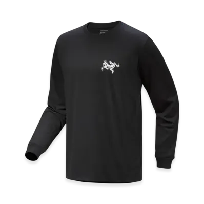ARC'TERYX Kragg SL Cotton Bird Tile LS M "Black/Arctic Silk" X000009537