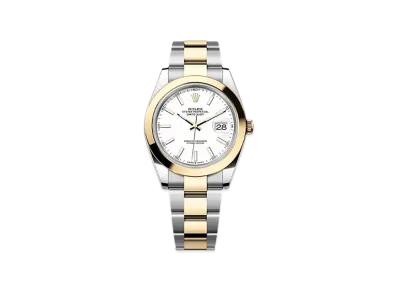 ROLEX Lady-Datejust Oystersteel & White Gold Diamonds "White"