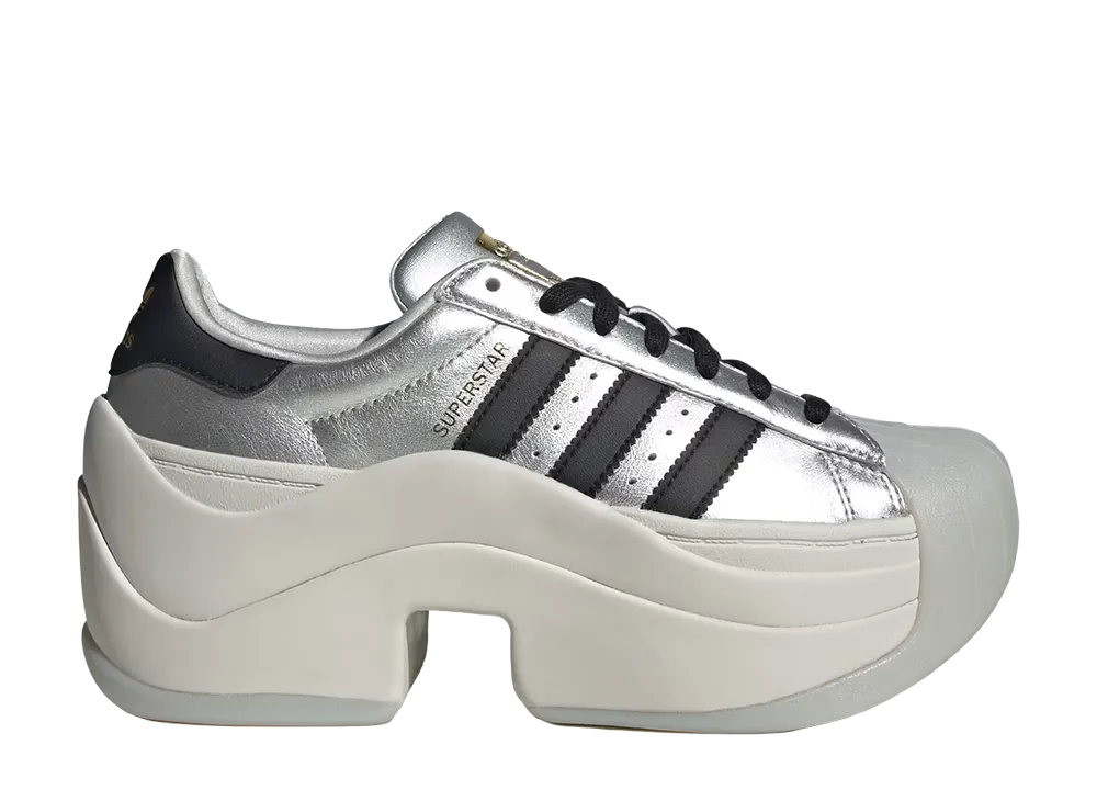 adidas Superstar Bold "Silver Metallic/Core Black"