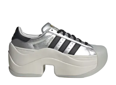 adidas Superstar Bold "Silver Metallic/Core Black"