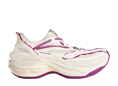 BALENCIAGA Women's Jet Sneaker "Eggshell/Strawberry"