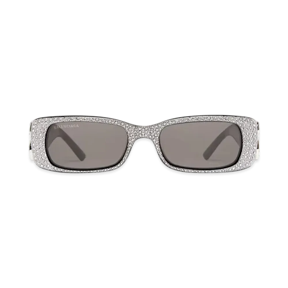 BALENCIAGA Dynasty Rectangle Sunglasses "Black"