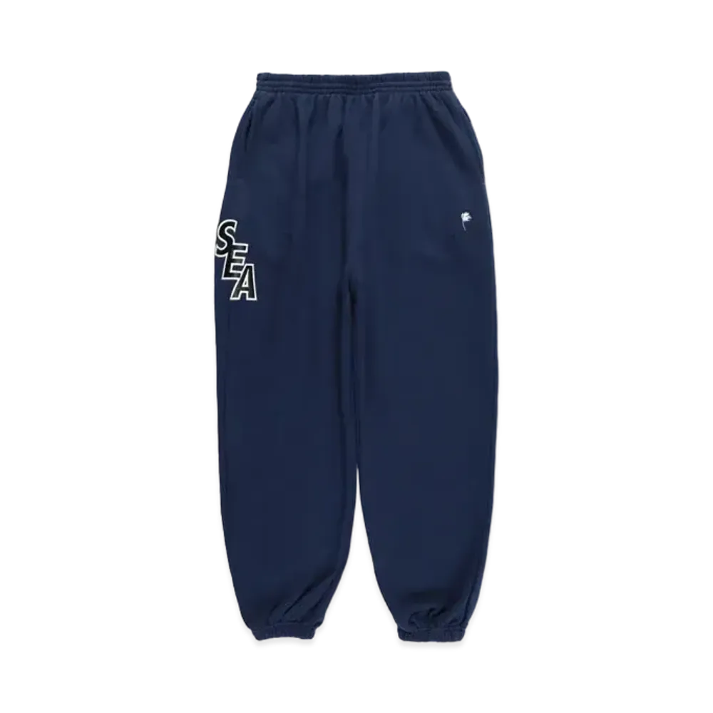 WIND AND SEA S_E_A (JP) SWEAT PANTS "Navy"