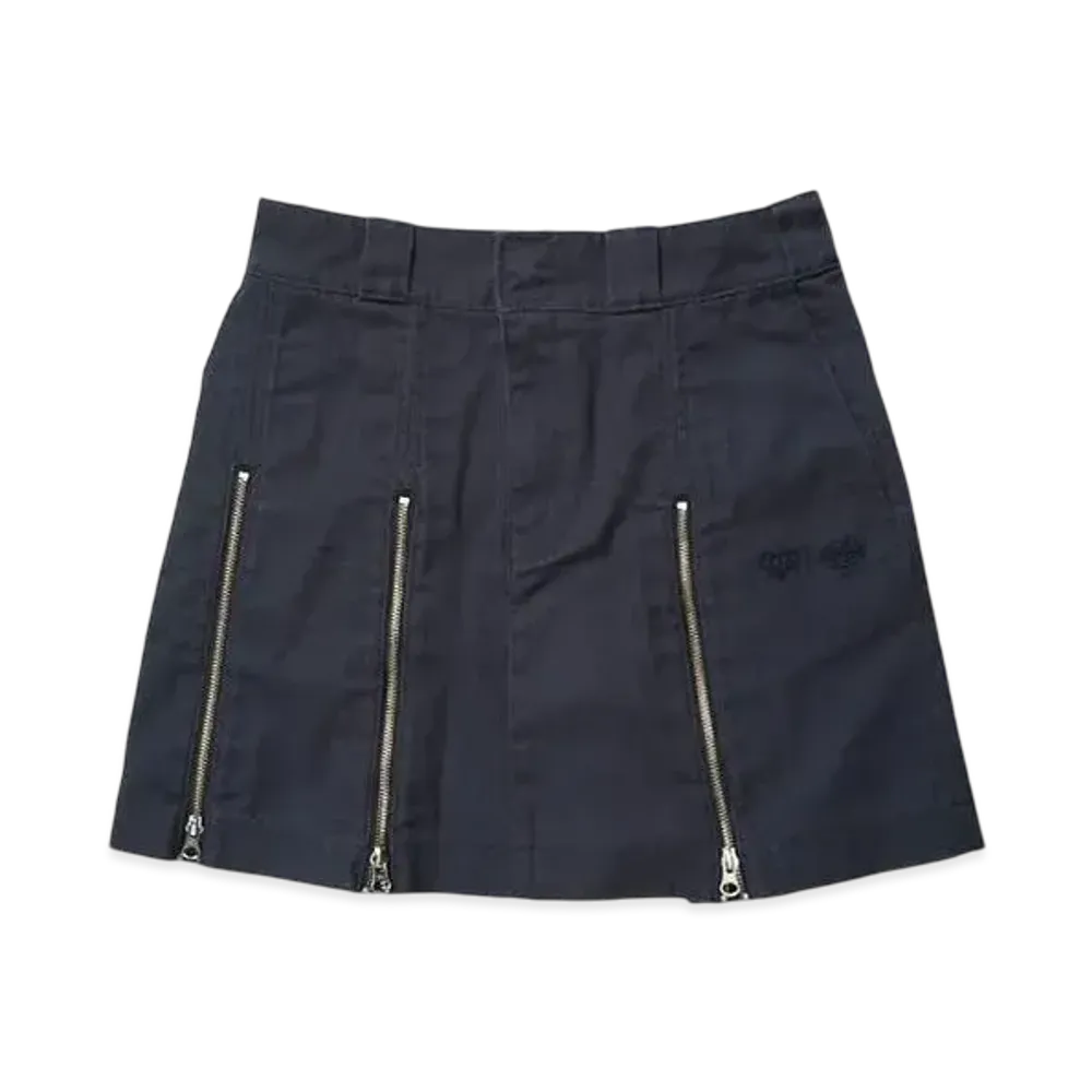 HTH Dickies x HTH Zip mini skirt "NAVY"