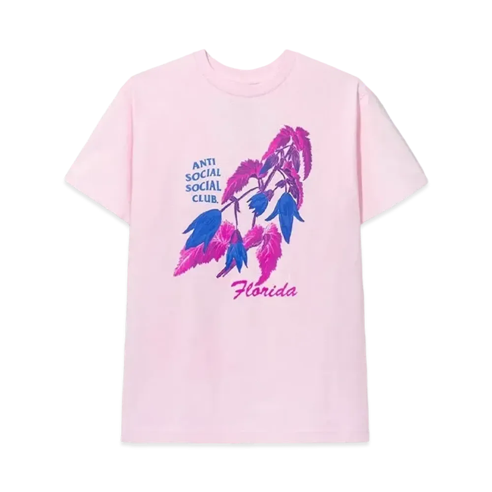 ANTI SOCIAL SOCIAL CLUB Florida Tee "Pink" (FW20)