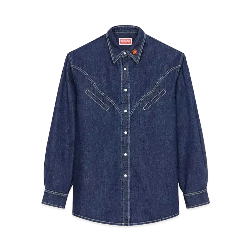 KENZO Denim Western Shirt "Ink"