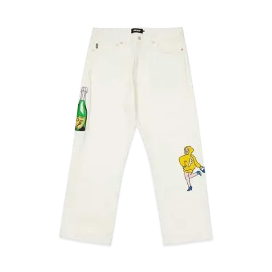 PALACE Handbag Baggies Jean "White"