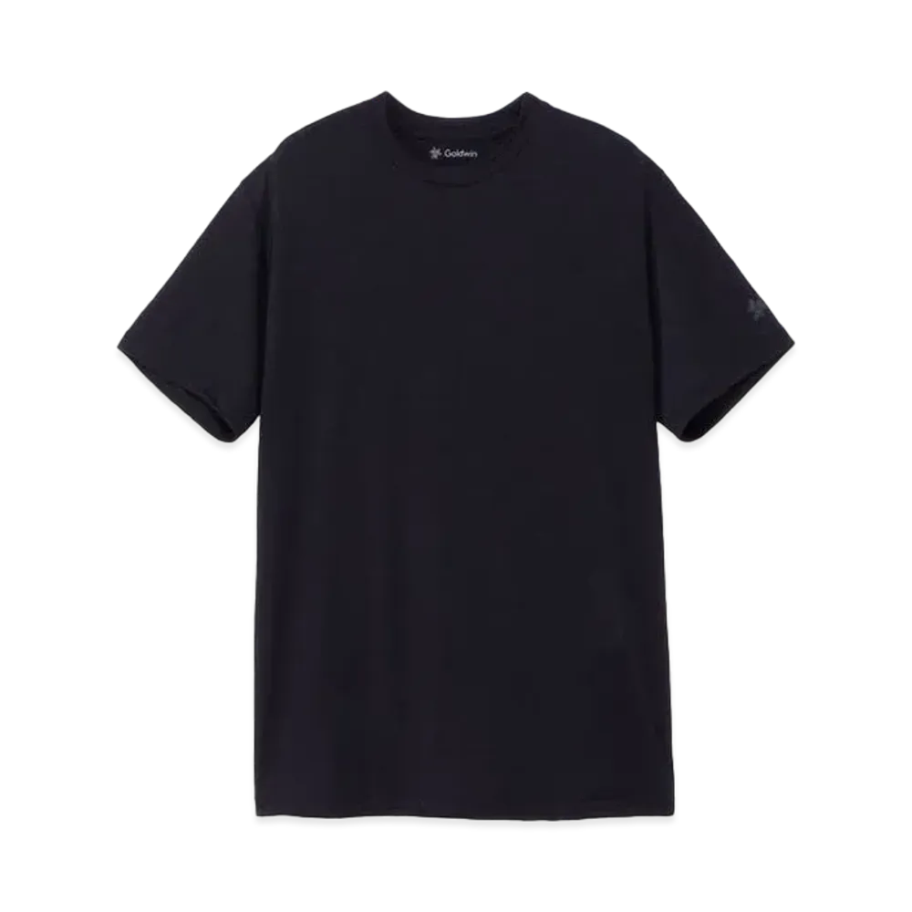Goldwin Advanced Light Hybrid Wool T-shirt (Unisex) "Black"