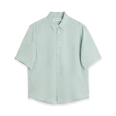 OUR LEGACY Beyond Shirt Shortsleeve "Geo Stripe Ceremonial Viscose"