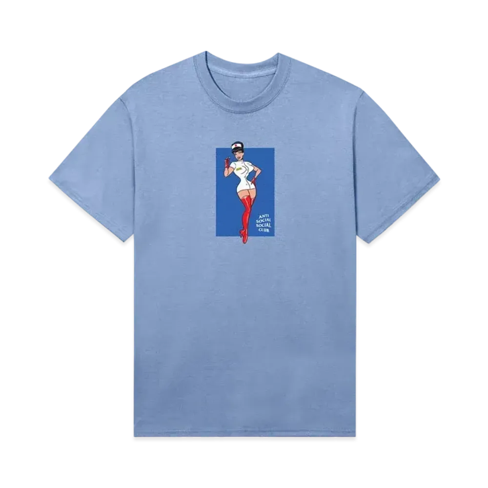 ANTI SOCIAL SOCIAL CLUB Feeling Blue BlueChew Tee "Light Blue"