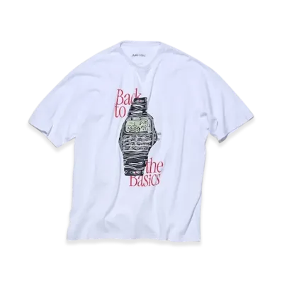BEAMS T x Shohei Ochiai Back to the Basics T-Shirt #1 "White"