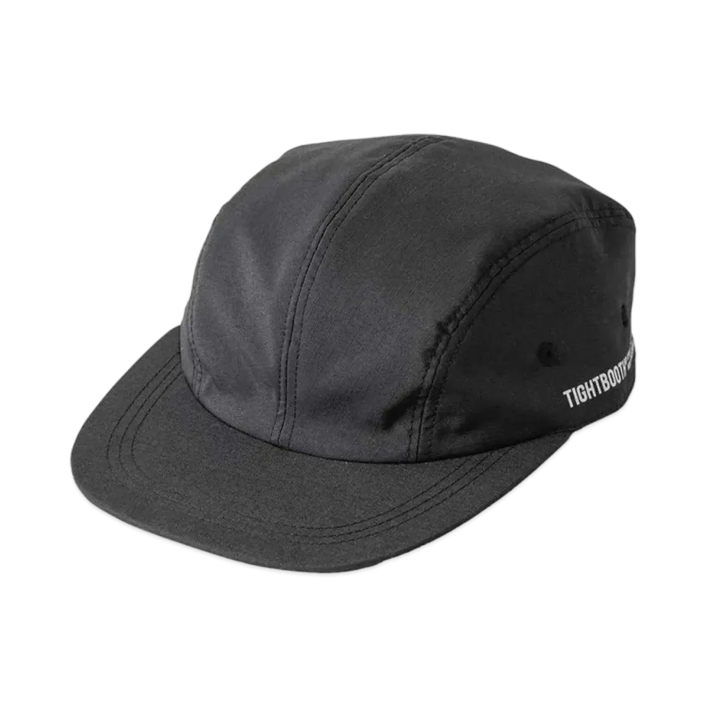 TIGHTBOOTH Ripstop Side Logo Camp Cap "Black"