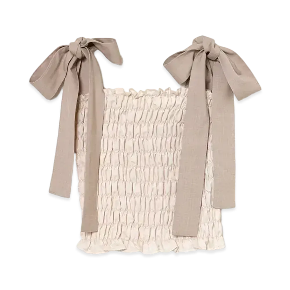 ANDMARY Alma Ribbon Tops 