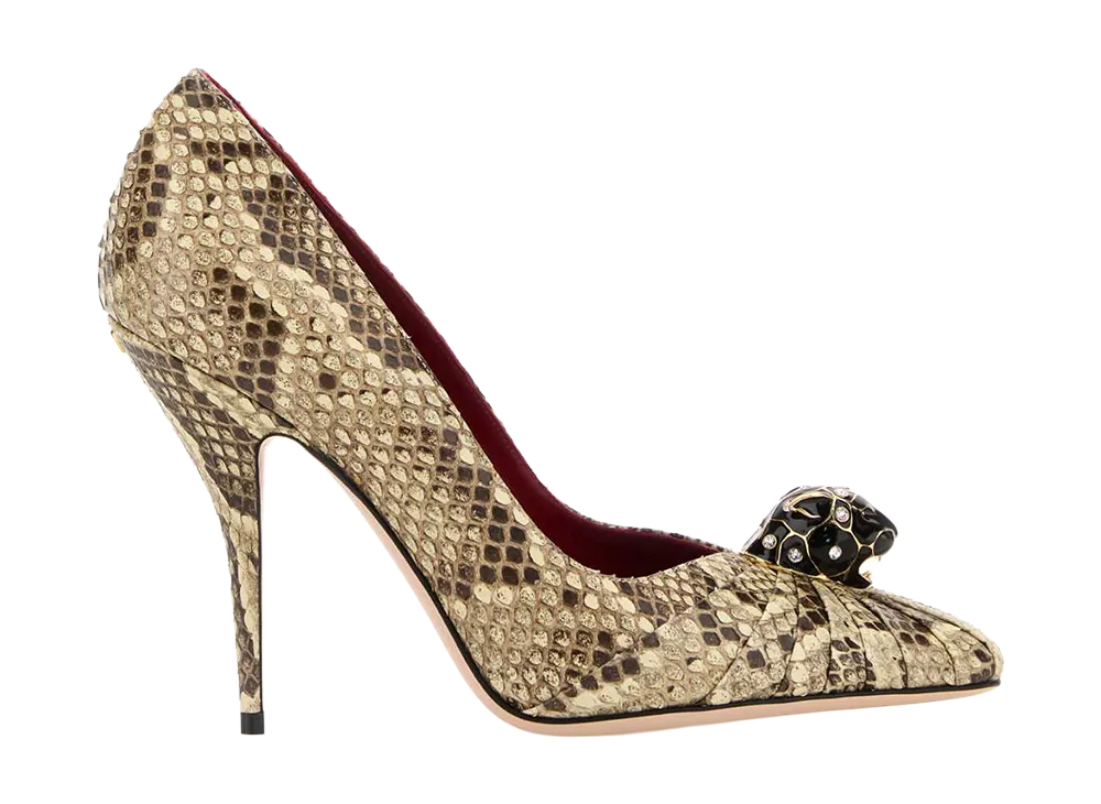 Valentino Garavani Women's Multicolor Leather Pumps "Animal Print"