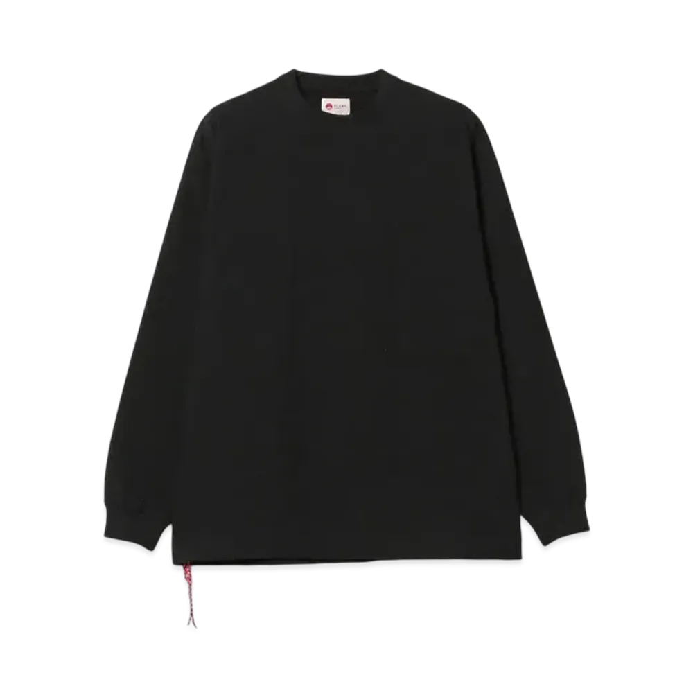 BEAMS Loose Stretch Long Sleeve "Black"