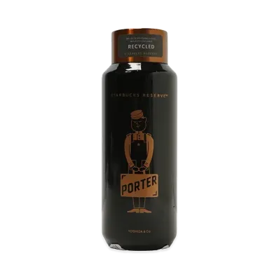 PORTER x STARBUCKS Reserve Recycled Stainless Bottle 355ml "Black"