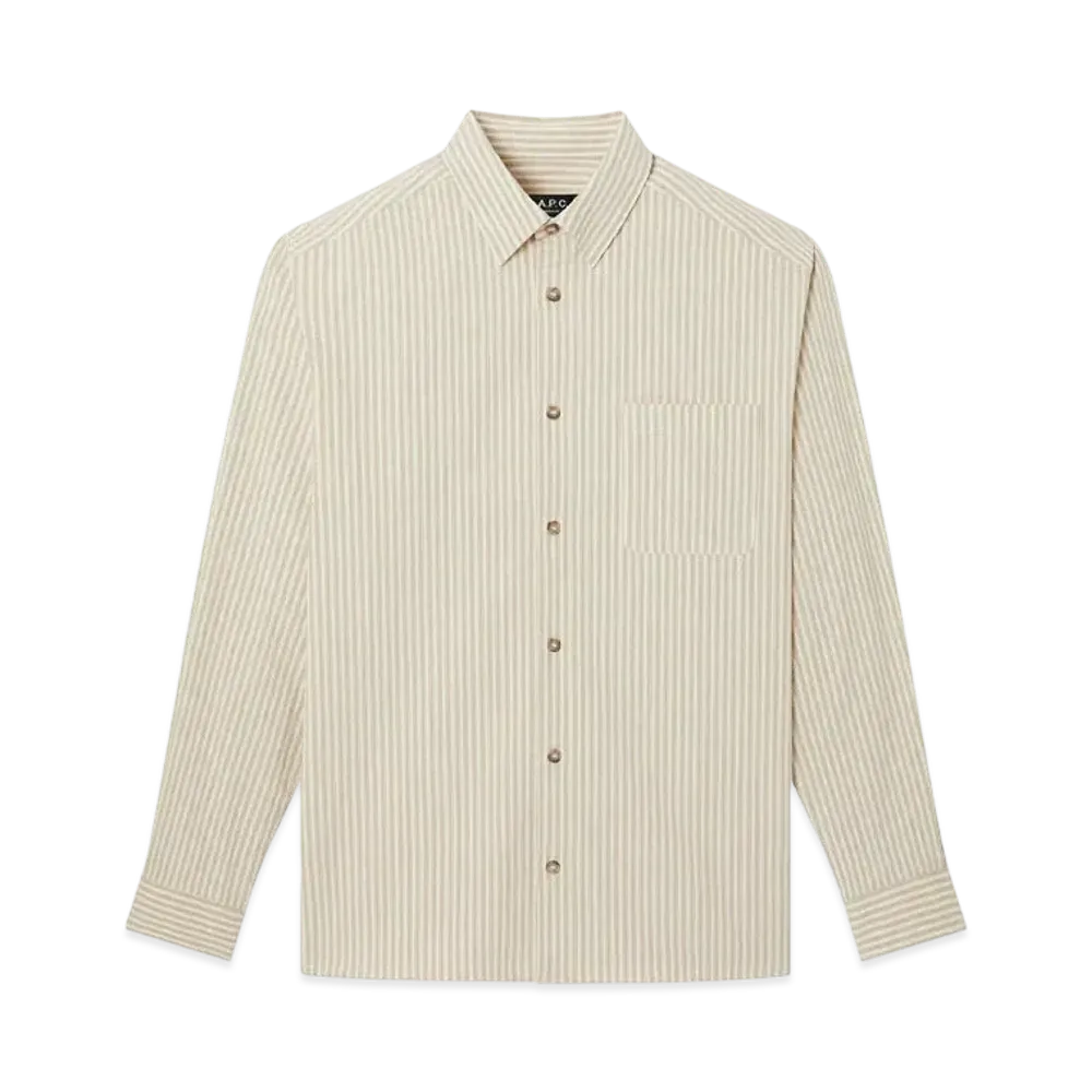 A.P.C. Malo Over Shirt "Beige"