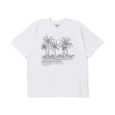 NEIGHBORHOOD NH . Tee SS-7 "White"