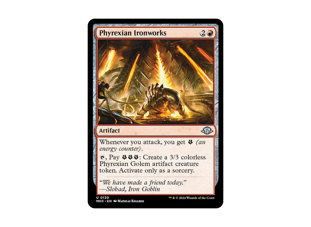 Phyrexian Ironworks U :Foil [MH3 0130]【英語版】(モダンホライゾン 3)