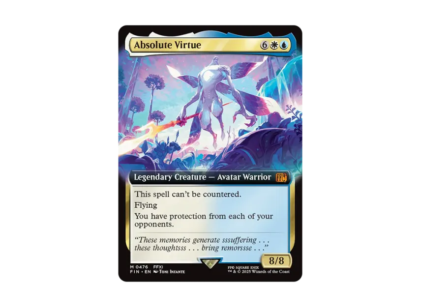 absolute virtue mtg card Magic The Gathering - Universes Beyond - Final Fantasy