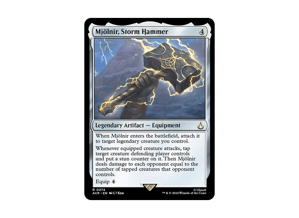 Mjölnir Storm Hammer R :Foil [ACR 0074]【英語版】(アサシンクリード)