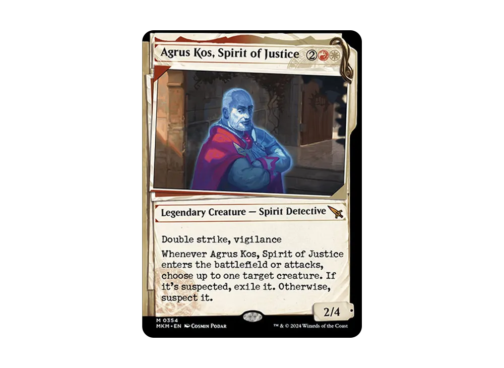 正義の幽霊、アグルス・コス M [MKM 0354]【英語版】(カルロフ邸殺人事件)