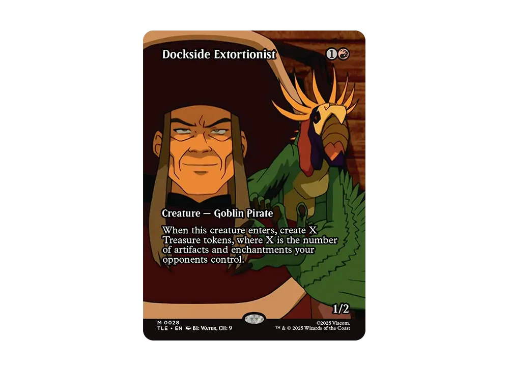 波止場の恐喝者 M :Foil :ボーダーレス版 [TLE 0028]【英語版