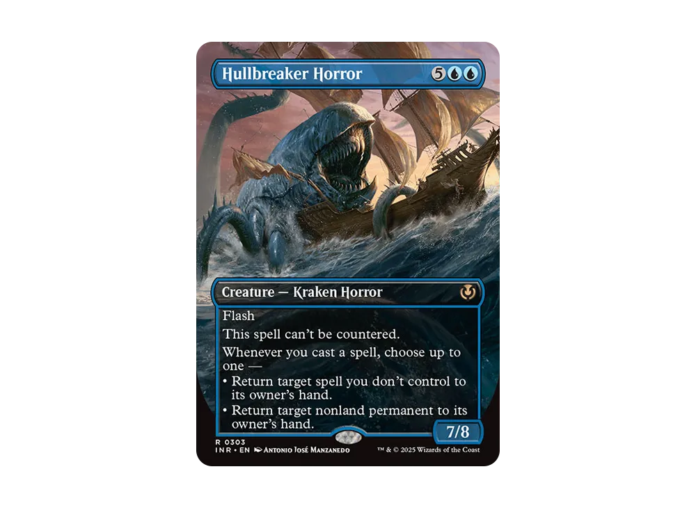 船砕きの怪物 R :Foil :ボーダーレス版 [INR 0303]【英語版】(イニストラード・リマスター)