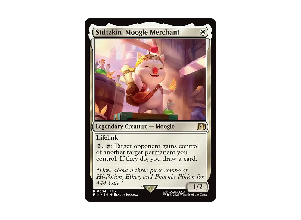 モーグリの商人、スティルツキン R :Foil [FIN 0034]【英語版】(ファイナルファンタジー)