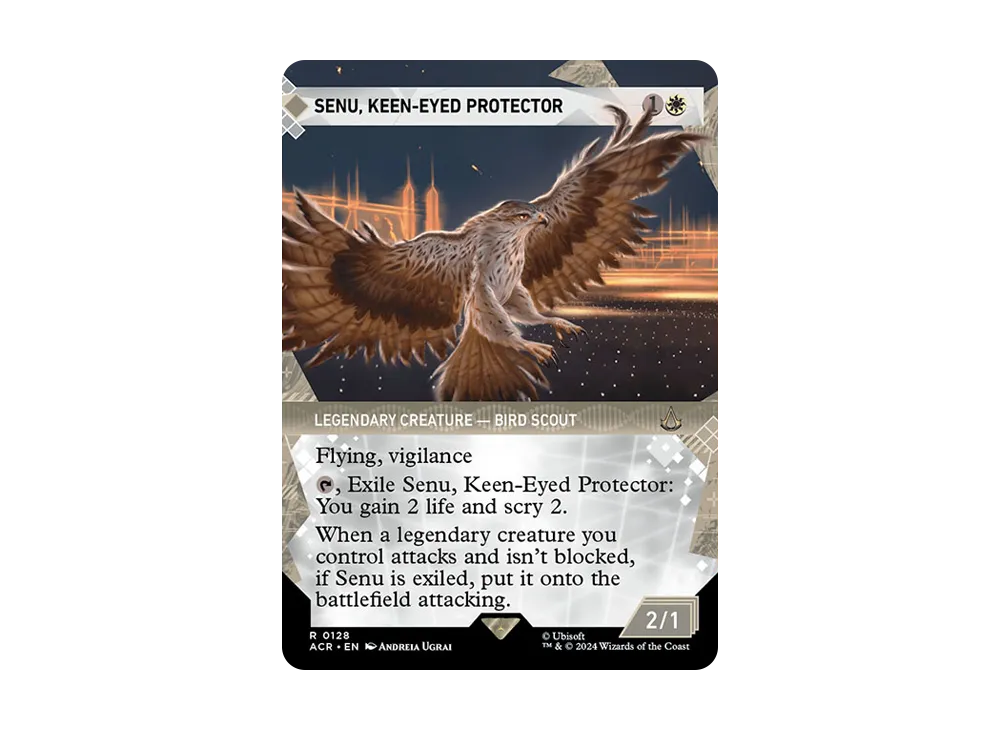 Senu Keen-Eyed Protector R :Foil [ACR 0128]【英語版】(アサシンクリード)