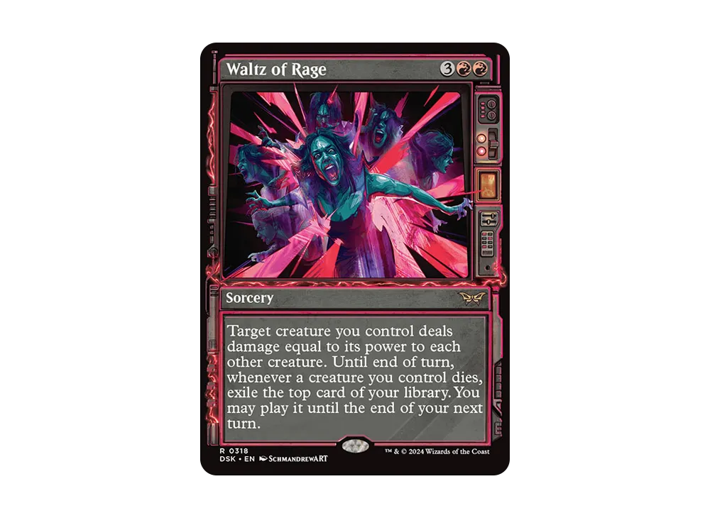 怒りのワルツ R :Foil [DSK 0318]【日本語版】(ダスクモーン：戦慄の館