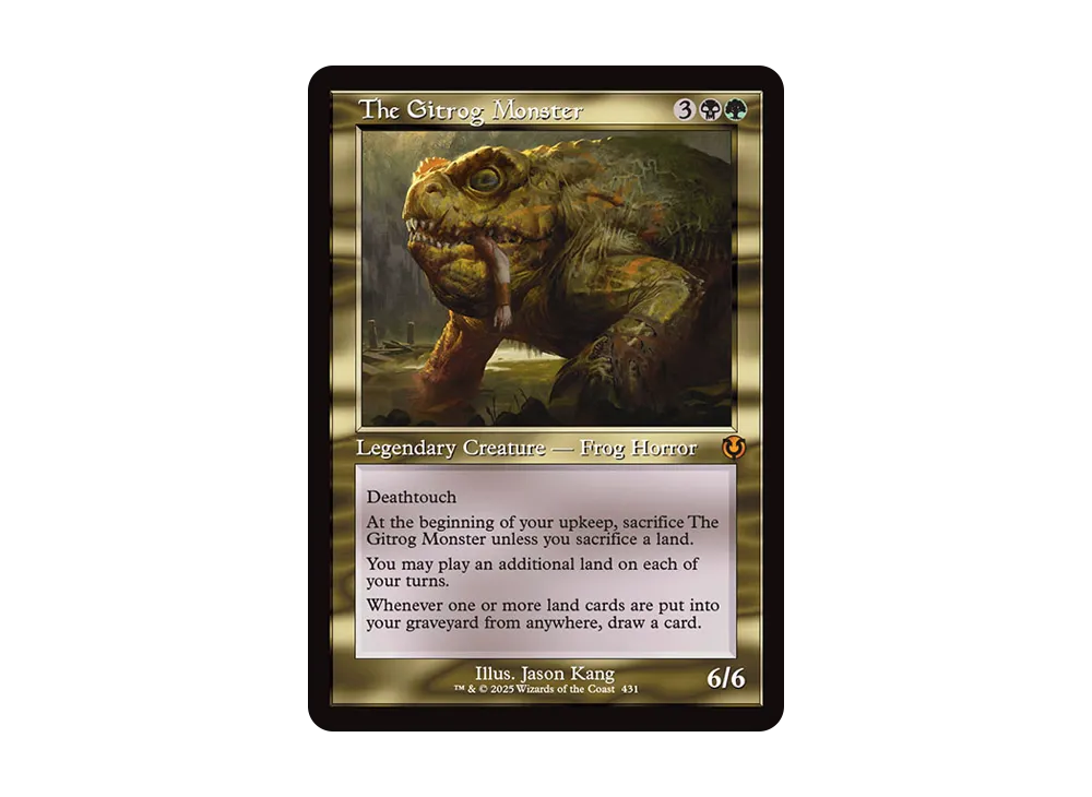 ギトラグの怪物 M :Foil :旧枠版 [INR 431]【英語版】(イニストラード・リマスター)