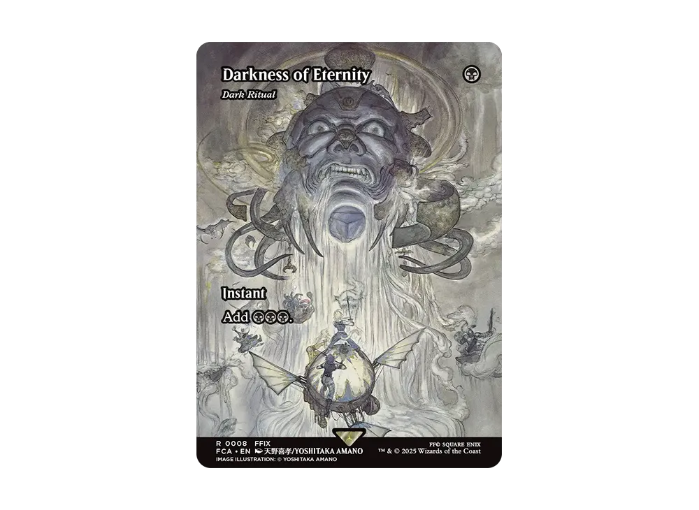 mtg dark ritual final fantasy You lose life equal to its mana value. Dark Ritual (showcase)