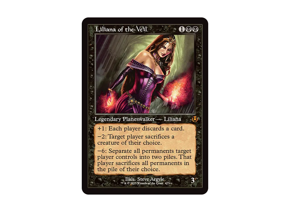 ヴェールのリリアナ M :Foil :旧枠版 [INR 475]【英語版