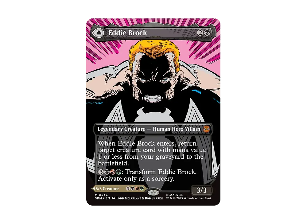 Eddie Brock / VENOM LETHAL PROTECTOR M :Foil [SPM 0233] [EN