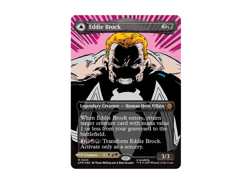 マジック:ザ・ギャザリング MTG Eddie Brock VEMOM foil Venom, Eddie マジック:ザ・ギャザリング MTG Eddie Brock VEMOM foil Venom, Eddie