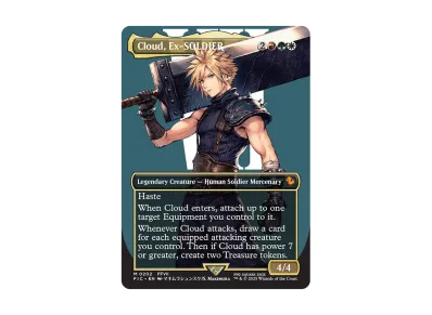 MTG FF ミッドガルの傭兵、クラウド サージ foil ミッドガルの傭兵 MTG FF ミッドガルの傭兵、クラウド サージ foil ミッドガルの傭兵