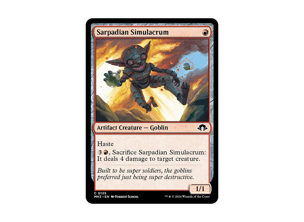 Sarpadian Simulacrum C :Foil [MH3 0135]【英語版】(モダンホライゾン 3)