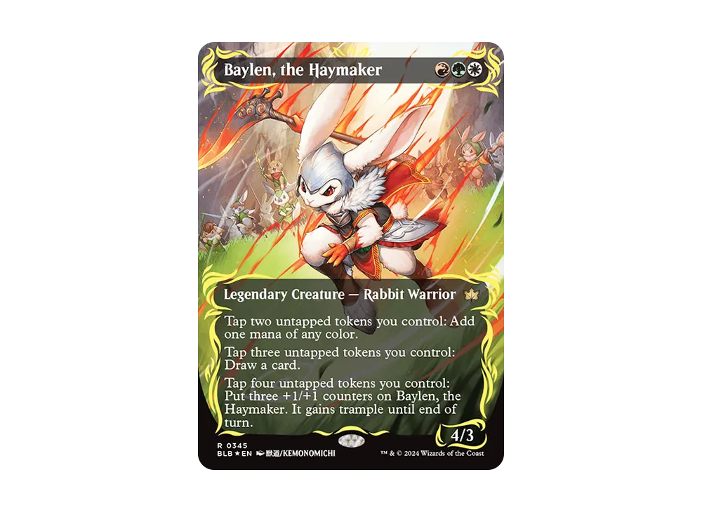 刈り手、ベイレン R :Foil :ボーダーレス版 [BLB 0345]【英語版