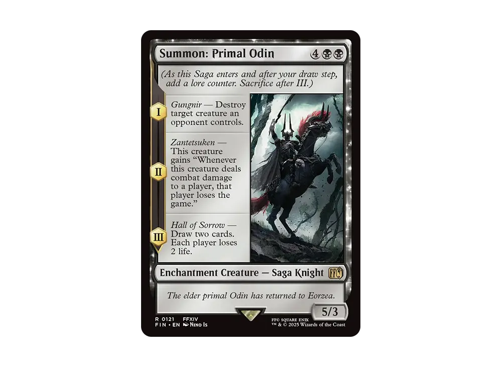 Summon: Primal Odin R :Foil [FIN 0121] [EN](FINAL FANTASY) | SNKRDUNK