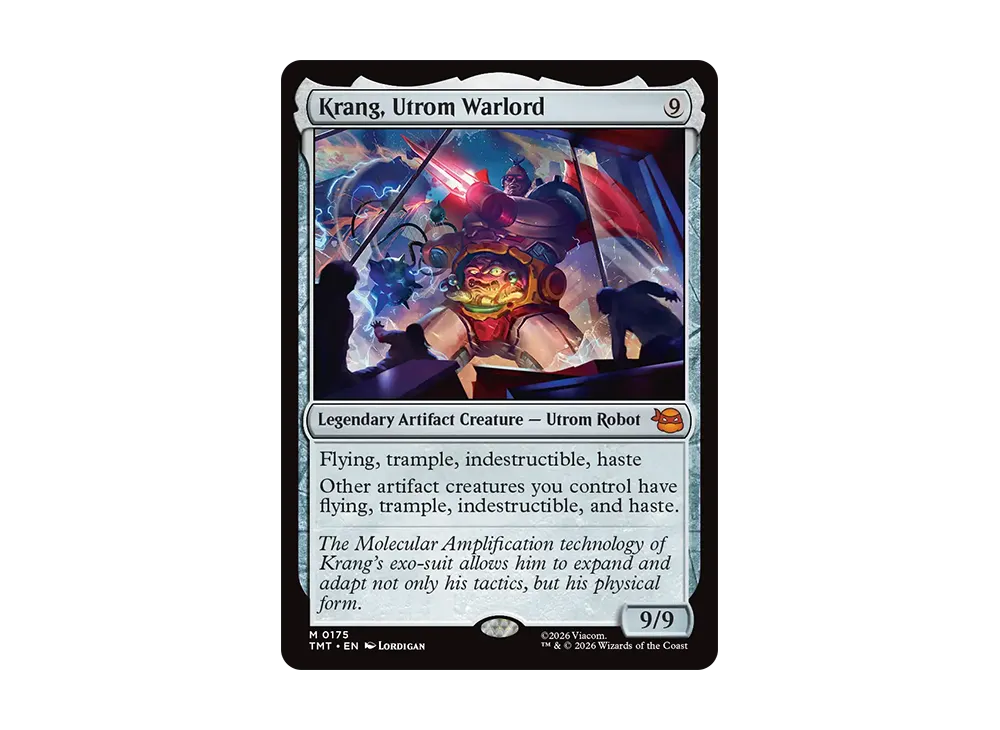 Krang, Utrom Warlord M :Foil [TMT 0175][EN](Collector Booster "Teenage  Mutant Ninja Turtles") | SNKRDUNK