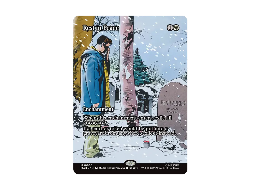Rest in Peace M :Foil [MAR 0006] [EN](MARVEL SPIDER-MAN) | SNKRDUNK