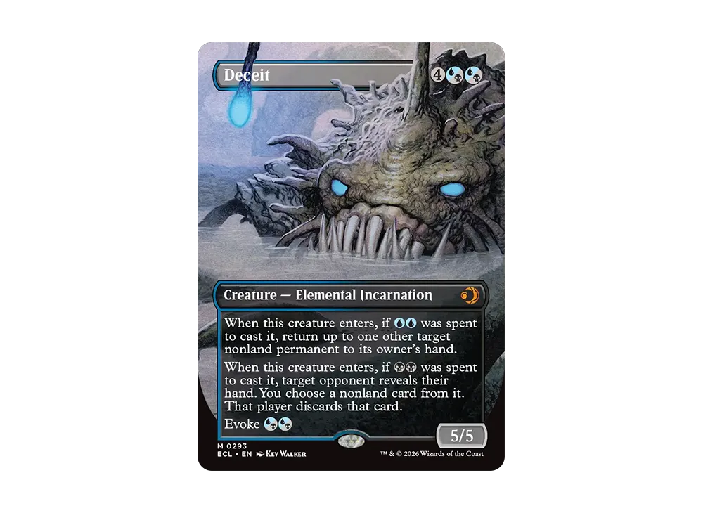 欺瞞 M :フォイル :ボーダーレス版 [ECL 0293]【英語版】(ローウィンの