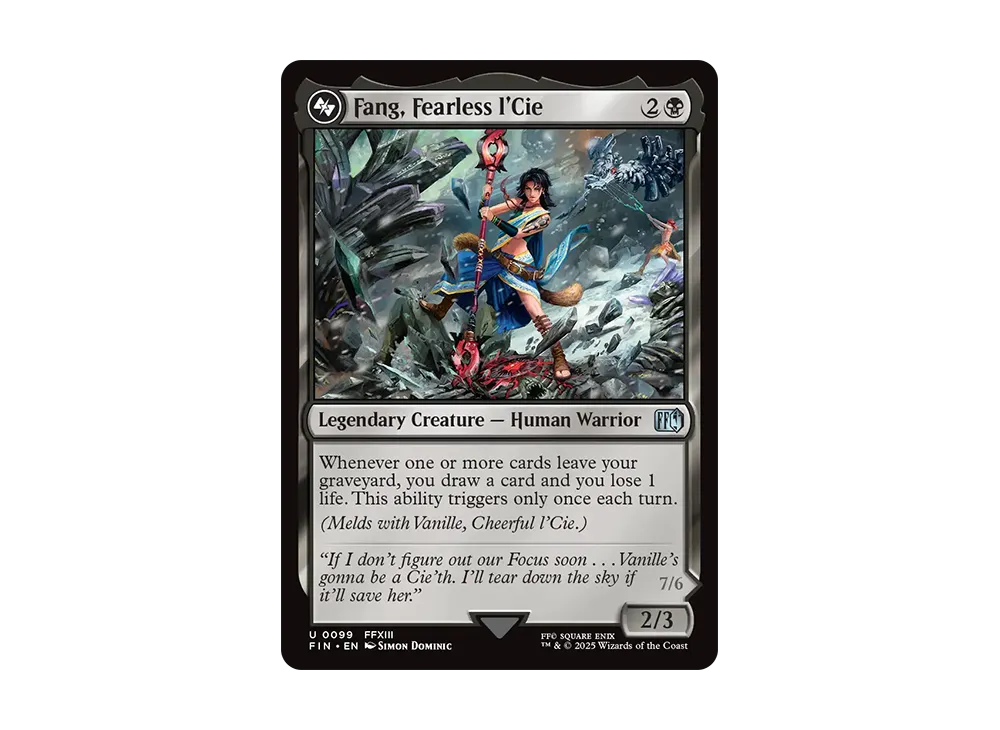 Fang Fearless l'Cie U :Foil [FIN 0099] [EN](FINAL FANTASY) | SNKRDUNK