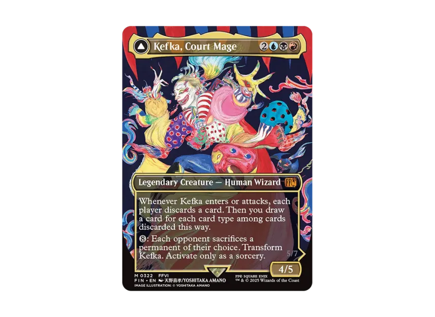 kefka card mtg Kefka, Court Mage / Kefka, Ruler of Ruin cEDH Proxy Deck Gilded Goblet Card Type Kefka Court Mage / Kefka