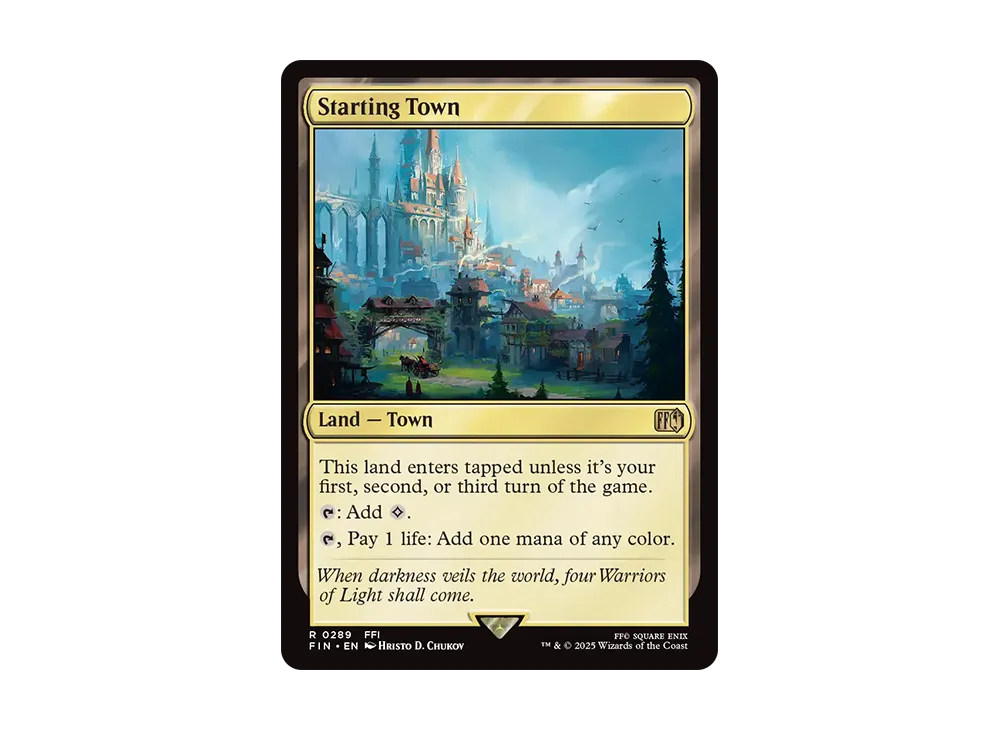 starting town mtg final fantasy Starting Town [FINAL FANTASY]
