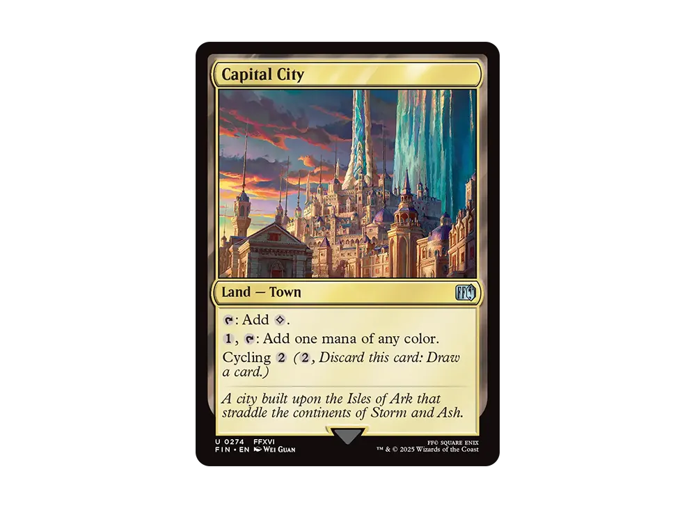 首都 U :Foil [FIN 0274]【英語版】(ファイナルファンタジー)