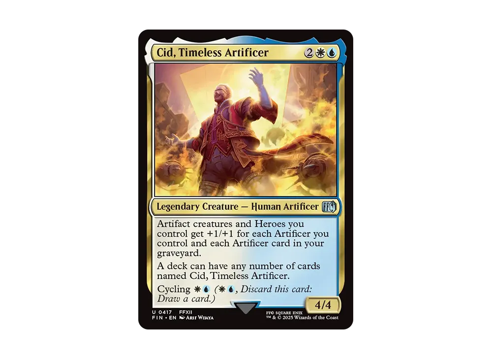 Cid Timeless Artificer U :Foil [FIN 0417] [EN](FINAL FANTASY) | SNKRDUNK
